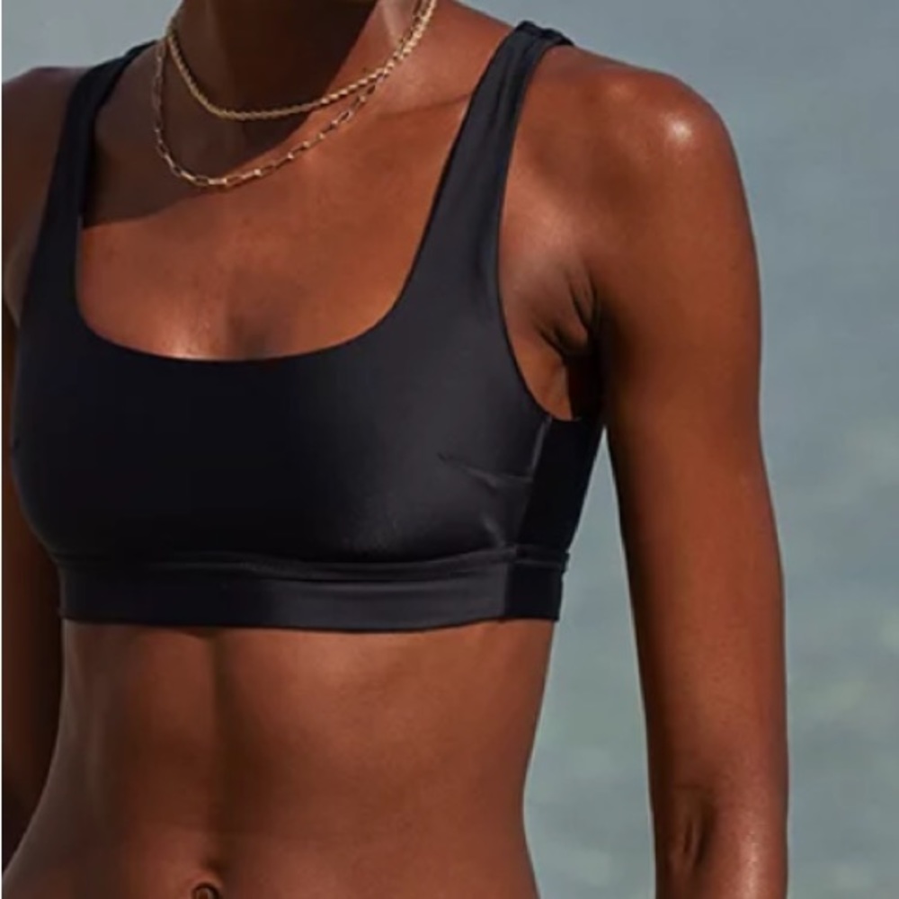 NEW aerie swim set high waisted cross